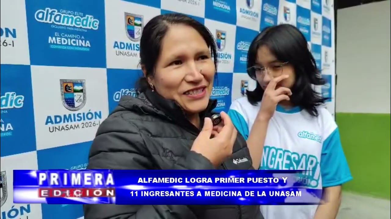 Academia Destaca con el Primer Puesto en Medicina Humana de UNASAM