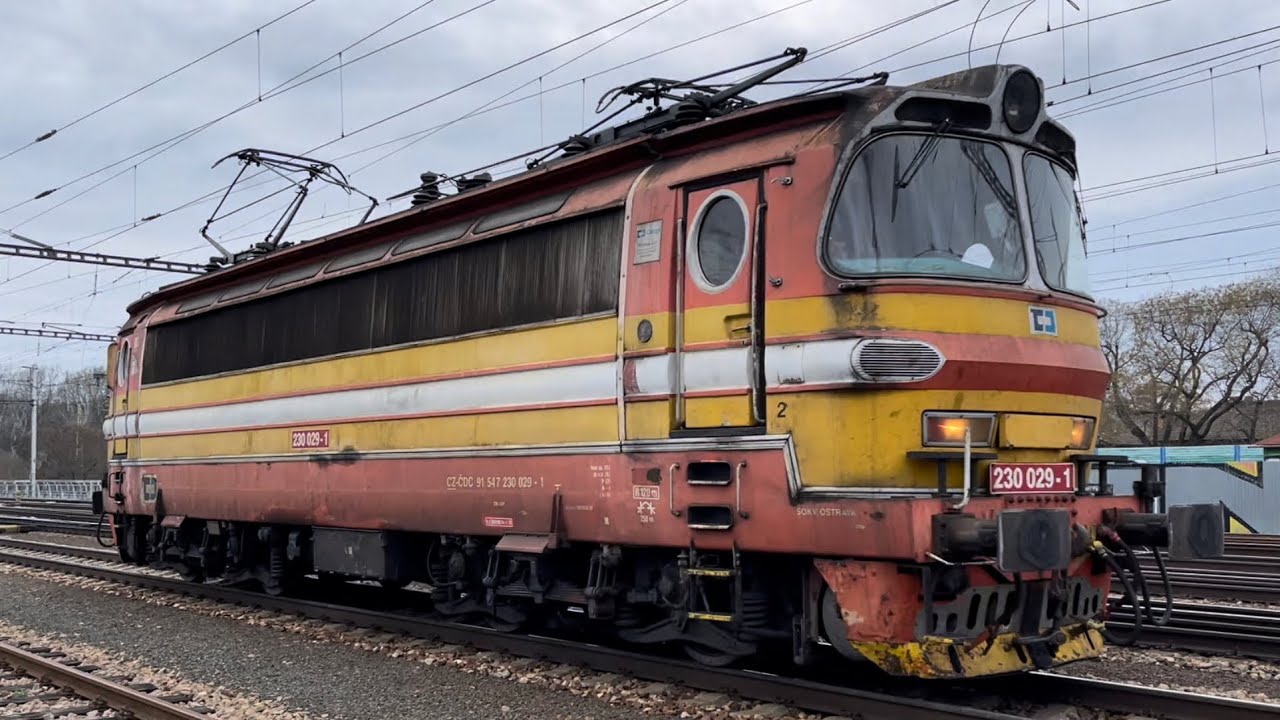🇨🇿Vlaky/Trains at Břeclav 19.01.23