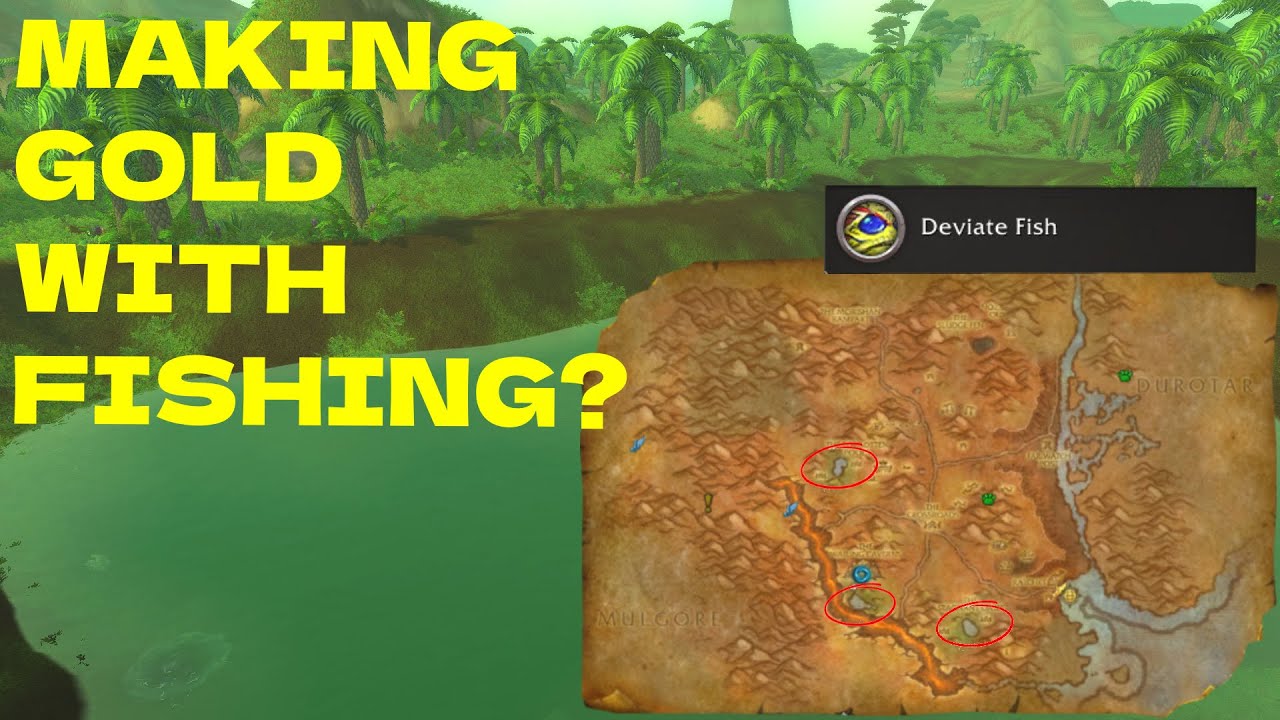 How To Farm Deviate Fish - WoW Gold Farm Shadowlands Check Description⬇⬇