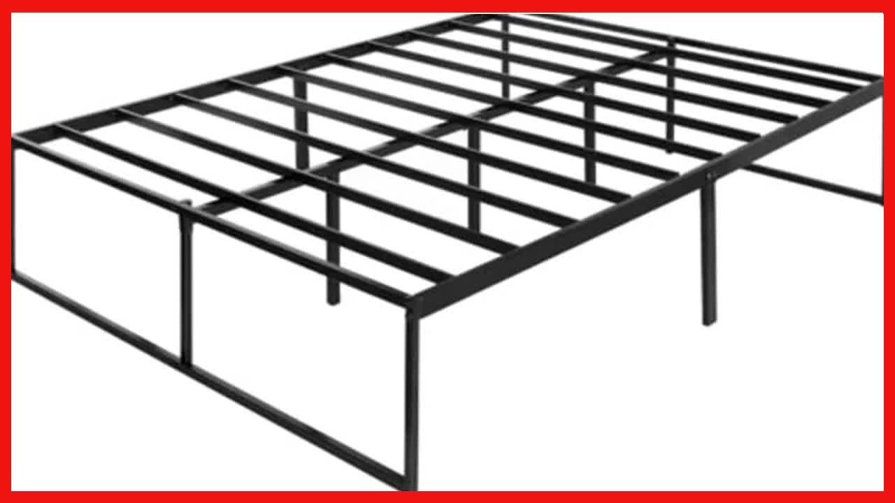Strong and Stylish Steel Bed Frame with Ample Underbed Storage