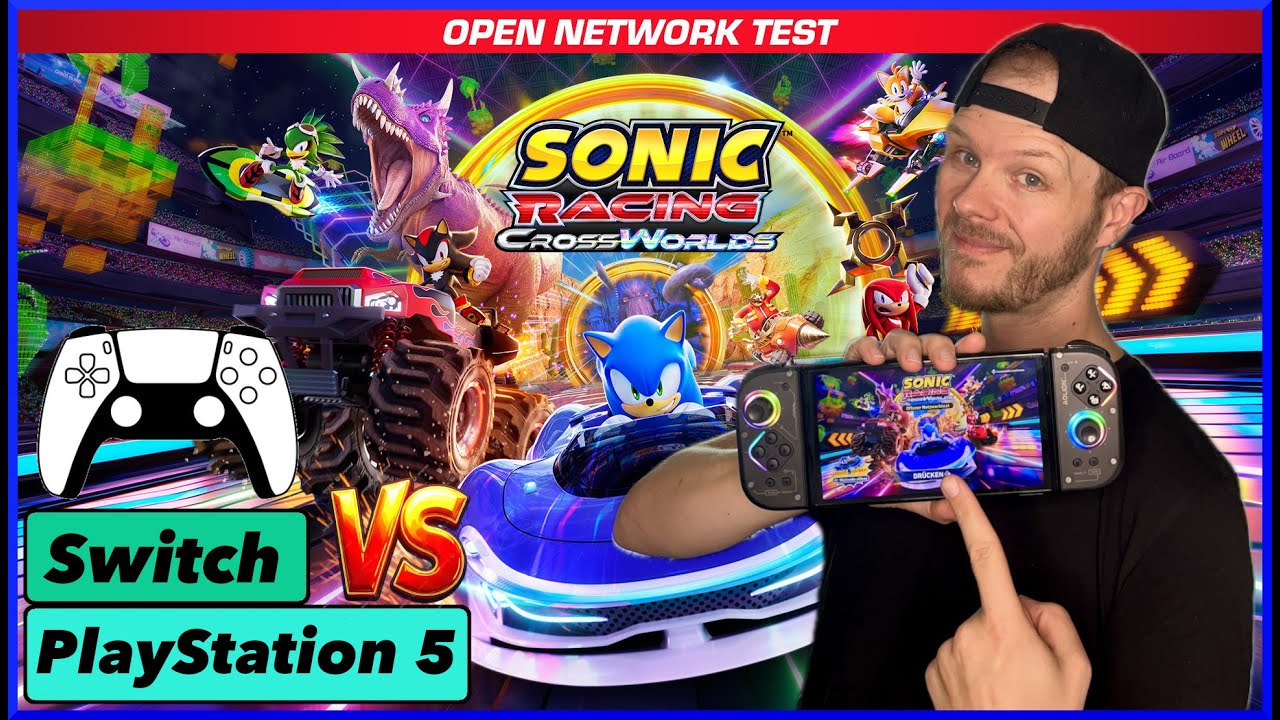 Sonic Racing: CrossWorlds | Switch vs. PS5