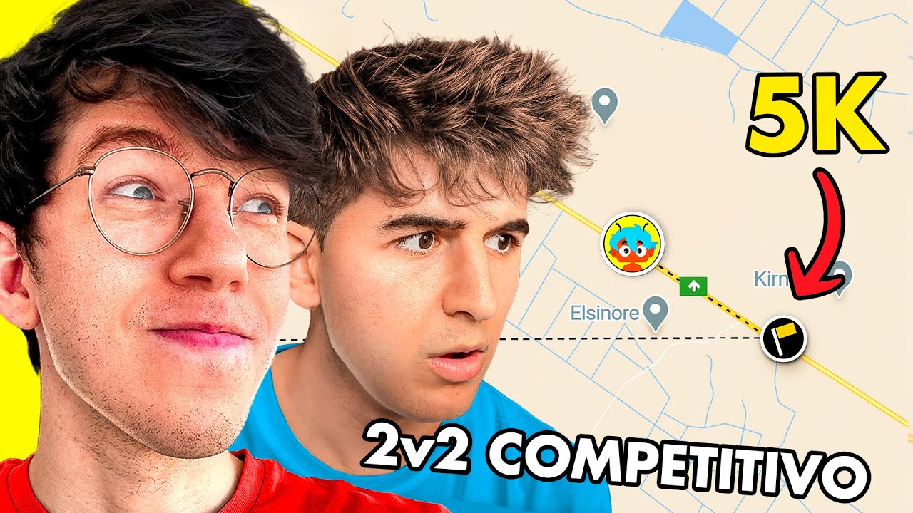 Geoguessr 2vs2 competitivo: esta guess es IMPOSIBLE