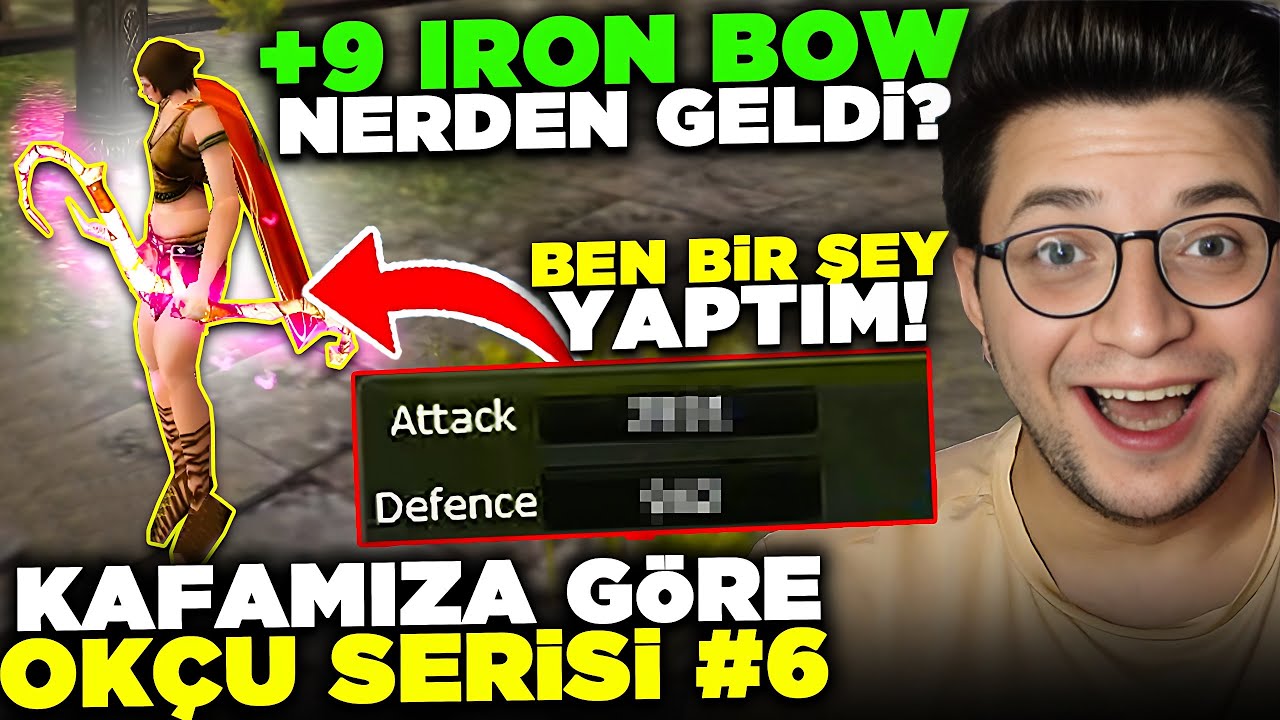 BU SERİDE +9 IRON BOW NASIL ALDIK? GÜÇLENİYORUZ! KAFAMIZA GÖRE OKÇU SERİSİ #6 | Knight Online