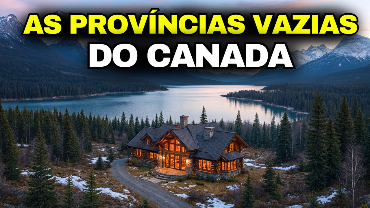 Por que metade do Canadá está VAZIO – NINGUÉM quer viver nessas 7 Províncias VAZIAS