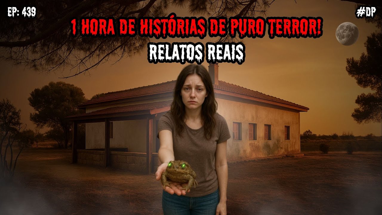 1 HORA DE TERROR - 3 RELATOS REAIS | EP.439 #dp