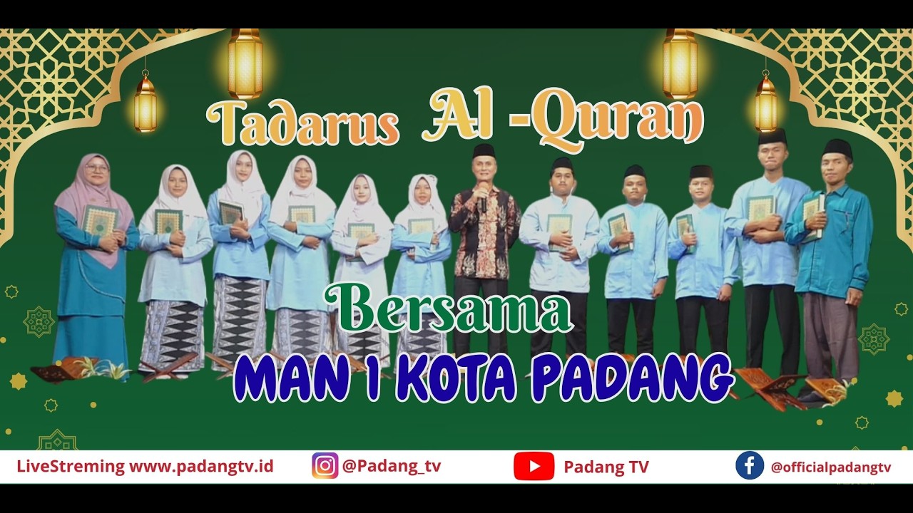 Tadarus Al Qur'an Bersama MAN 1 Kota Padang | Tadarus Ramadan 2026