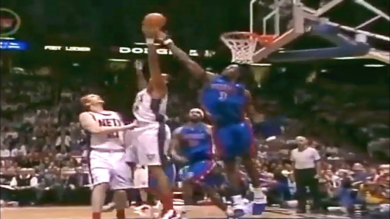 2004 Pistons Lockdown Defense (Playoffs 2nd Round) Series Highlights vs. Nets