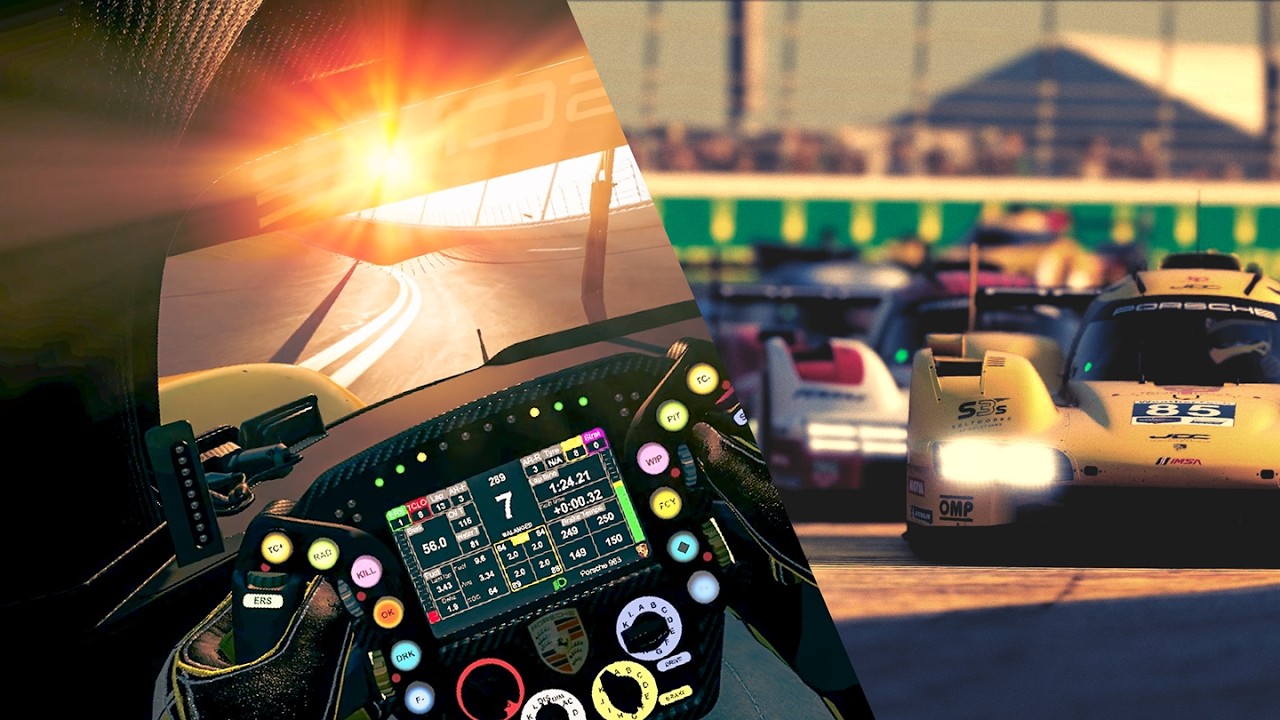 Immersive 20 minutes of Daytona | AMS2 No HUD (CrewChief + TrackIR5)