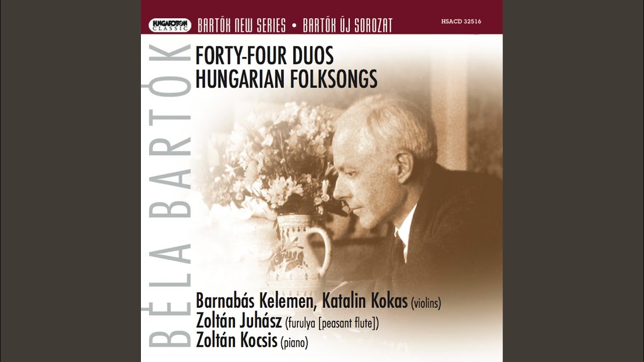 Forty-Four Duos for two violins (Negyvenn&eacute;gy du&oacute; k&eacute;t hegedűre) Volume 1 (I. f&uuml;zet) :...