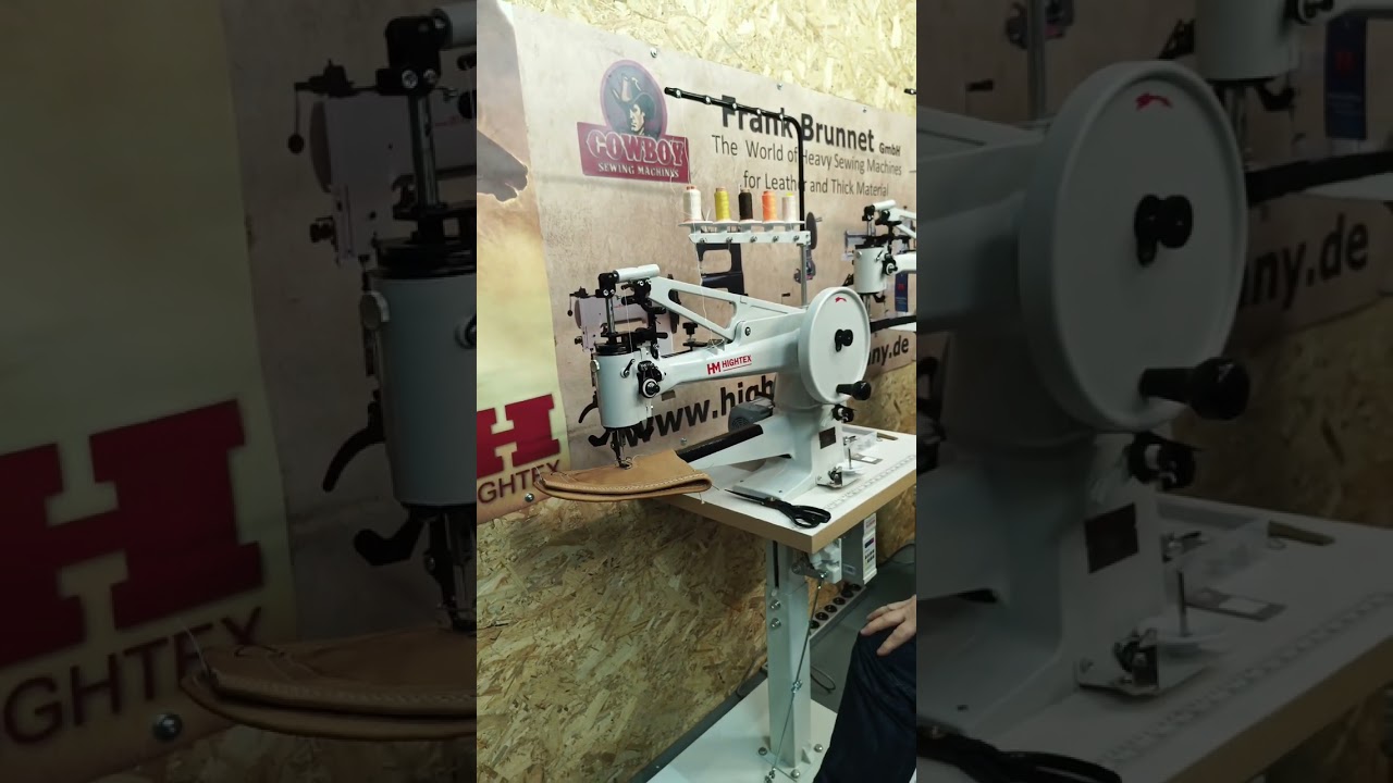Hightex Cowboy 7360 Schuhmacherreparaturmaschine , die alternative zu Singer 29 und Adler 30.