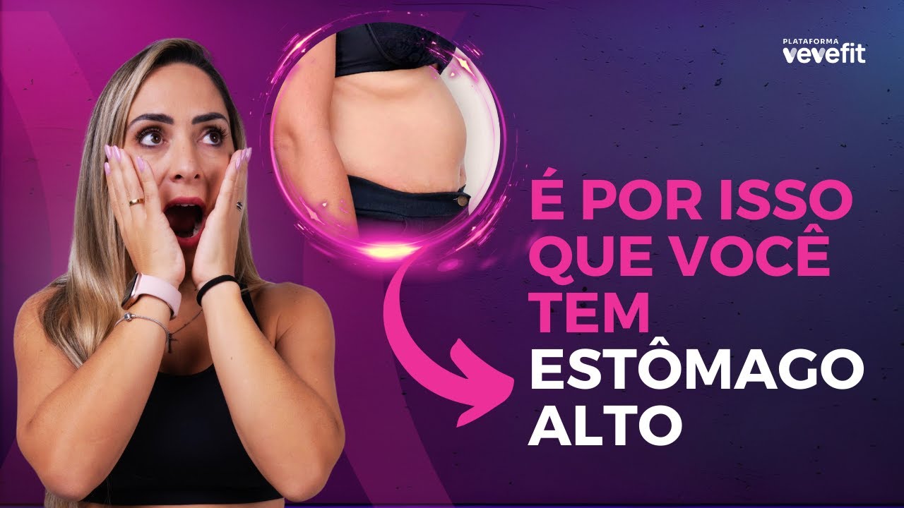 Treino DEFINITIVO para botar um FIM no ESTÔMAGO ALTO