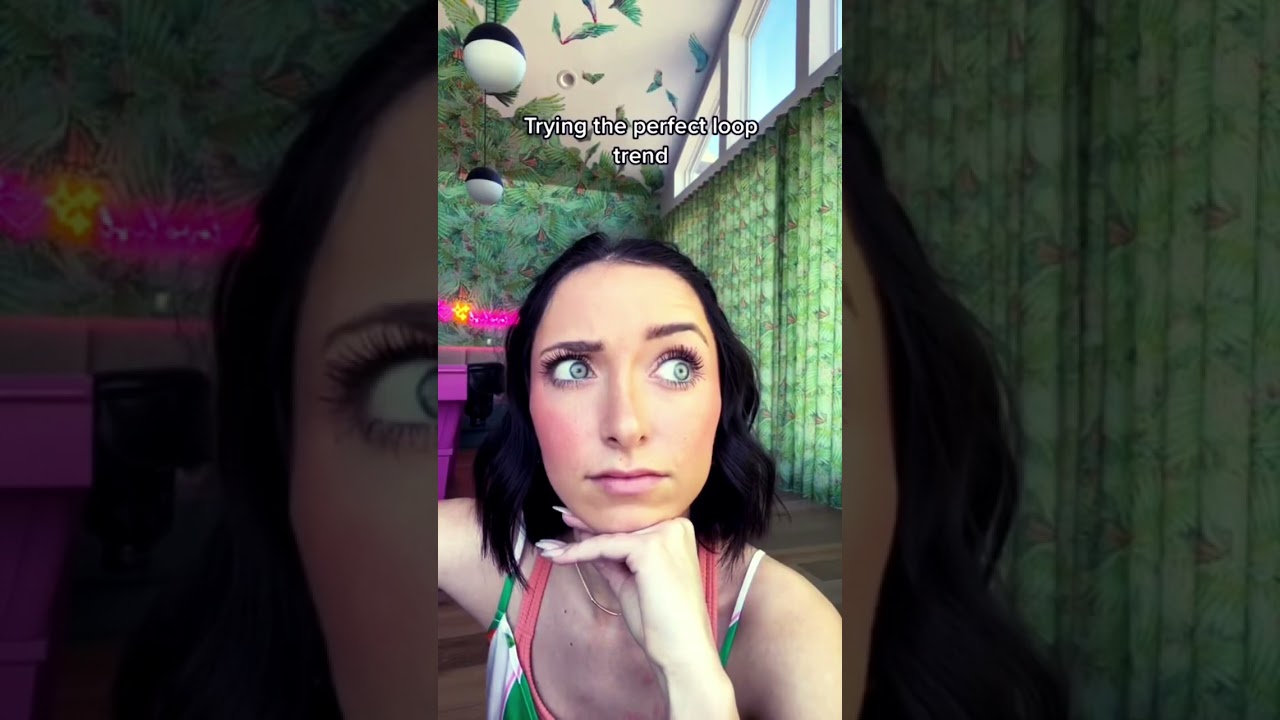 Can y&rsquo;all do the perfect loop challenge? ❤️ #trending #loop