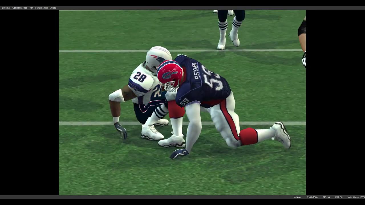 Trying Madden 06 on the PS2