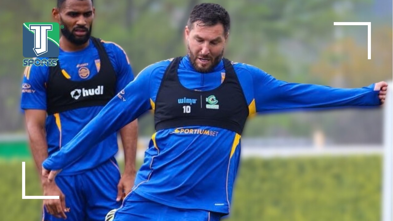 André-Pierre Gignac afina puntería en el entrenamiento de Tigres previo al duelo ante Puebla