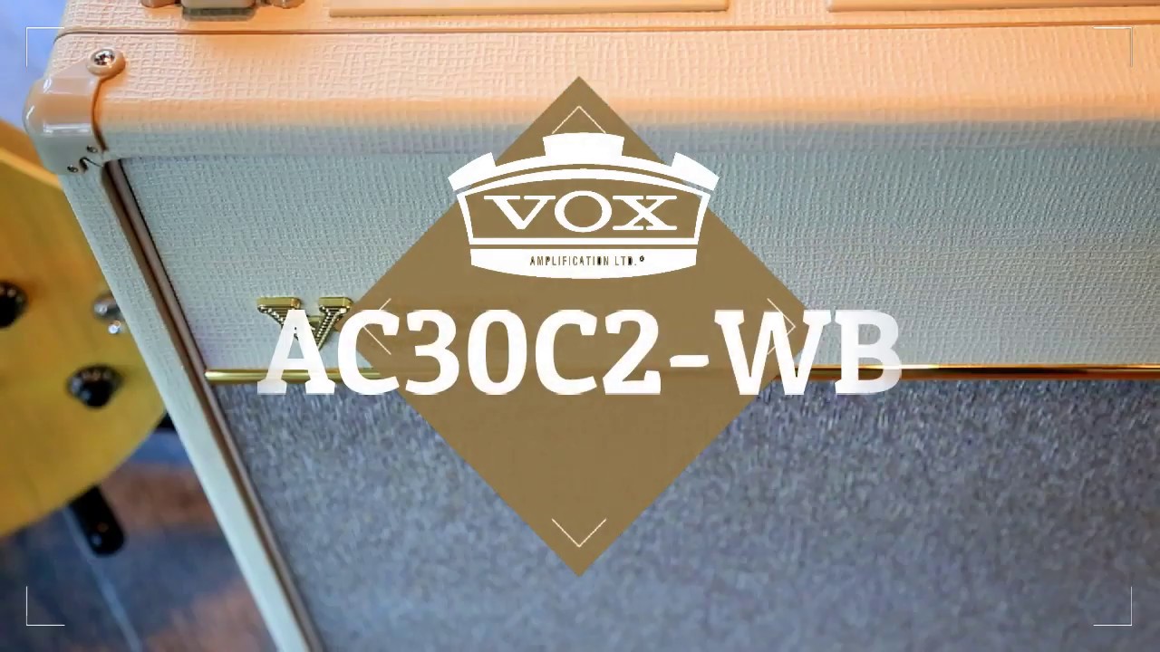 Vox AC30C2 Limited White Bronco - 30-watt 2x12
