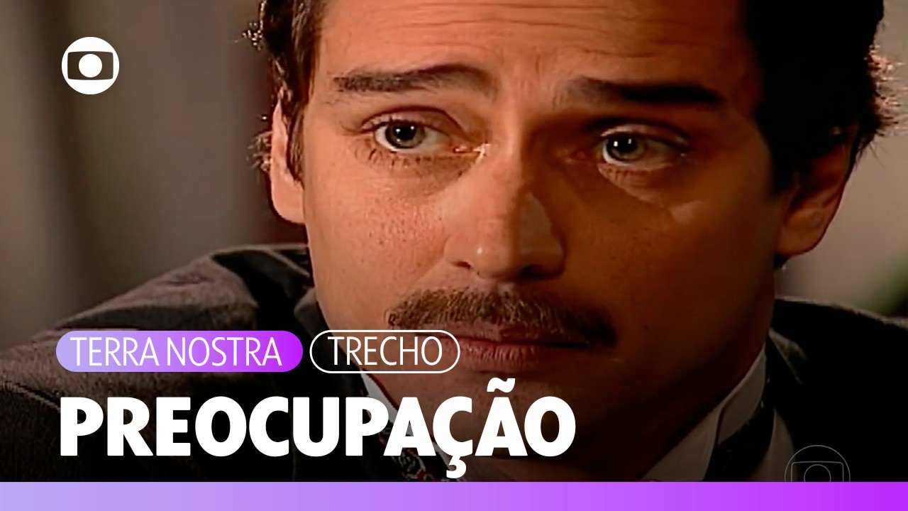 Marco Antônio mostra o jornal para o pai e avisa que mais um banco fechou  | Terra Nostra | TV Globo