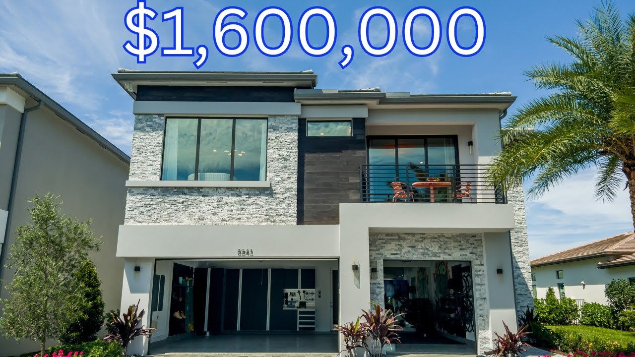 INSIDE A LUXURY BOCA RATON NEW CONSTRUCTION HOUSE TOUR | LOTUS PALM | 3,659 SF | Florida Real Estate