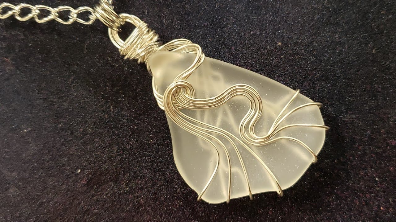 Sea Glass Dream (Wrapping a piece of the homemade sea glass)  Eps 274