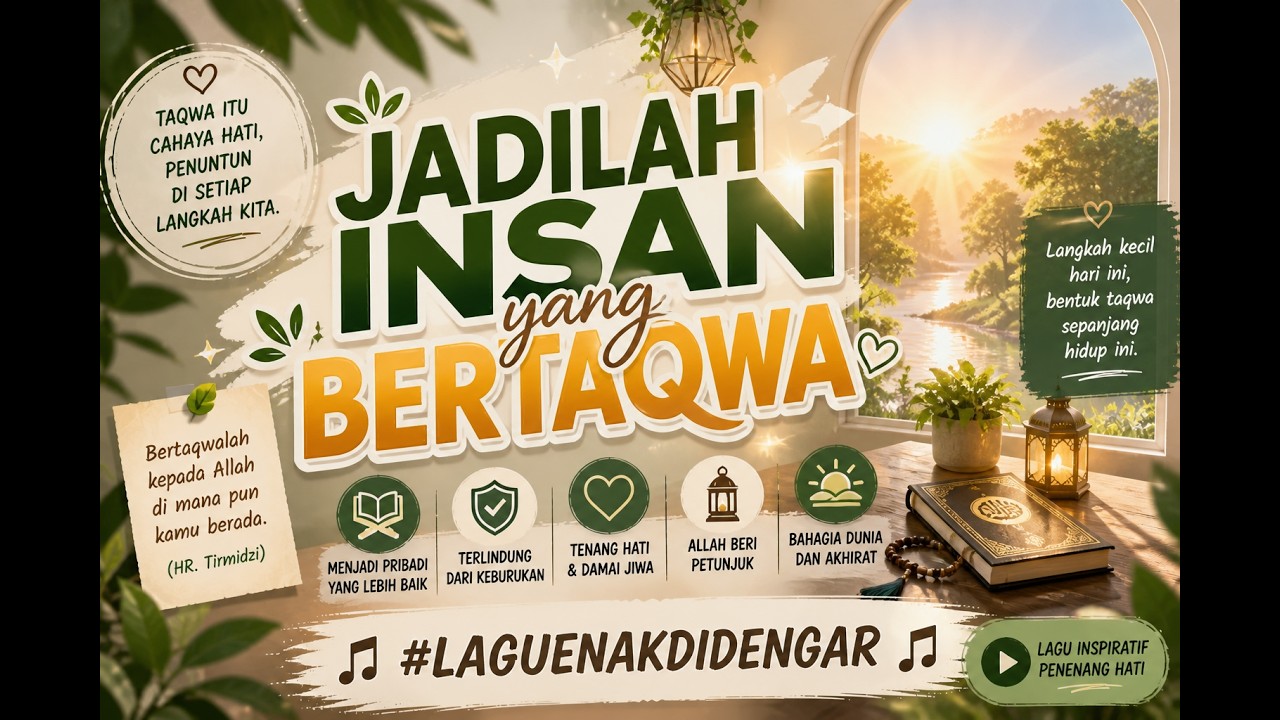 JADILAH INSAN YANG BERTAQWA
