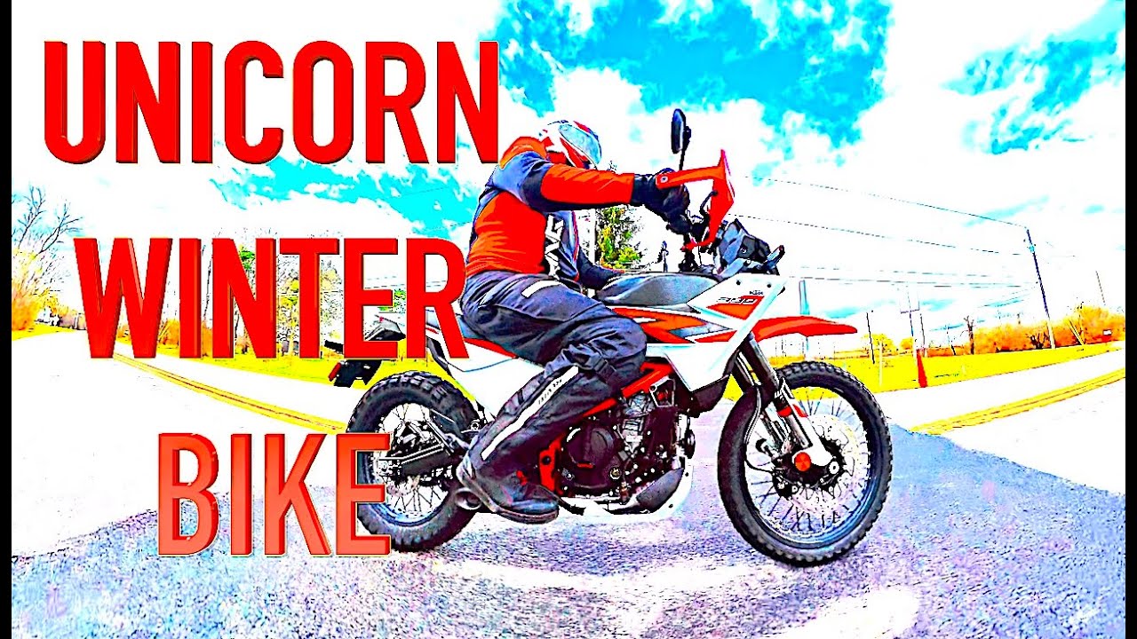 Обзор зимней поездки на мотоцикле KTM 390 Adventure R My Unicorn? #529