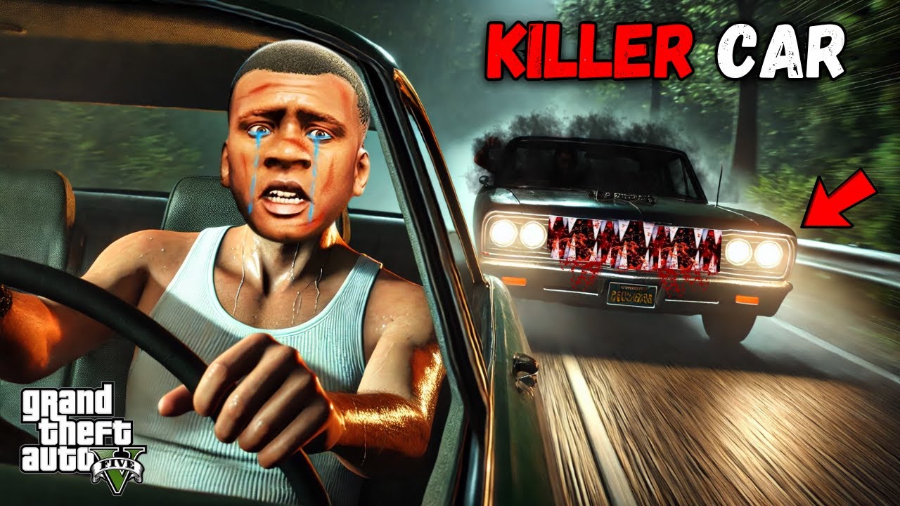 Franklin’s New Car Is A Cursed Killer Car In GTA 5!