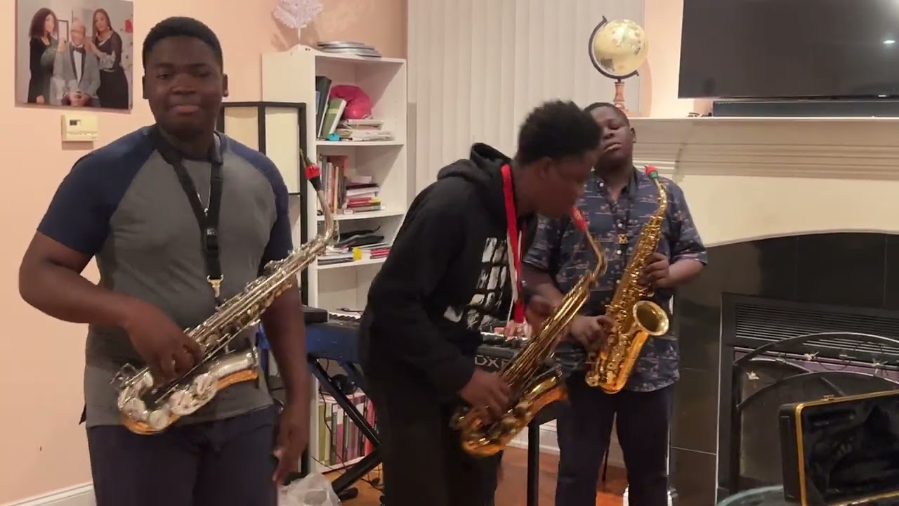 Spontaneous Jam Session at Connecticut U.S.A with Dr. Tayo Olukoya ft. Jerry Omole &  SaxHub crew