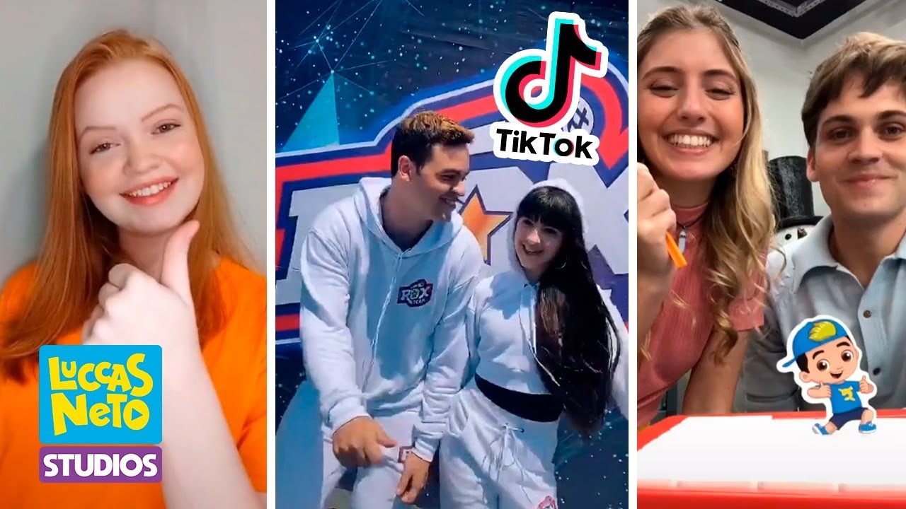 TODOS OS TIKTOKS DO LUCCAS NETO E DA ROX TEEN NOVA SÉRIE!