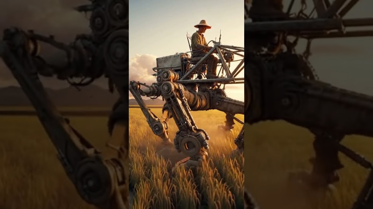 Golden Rice Never Looked This Cool 😍🌾🤖 