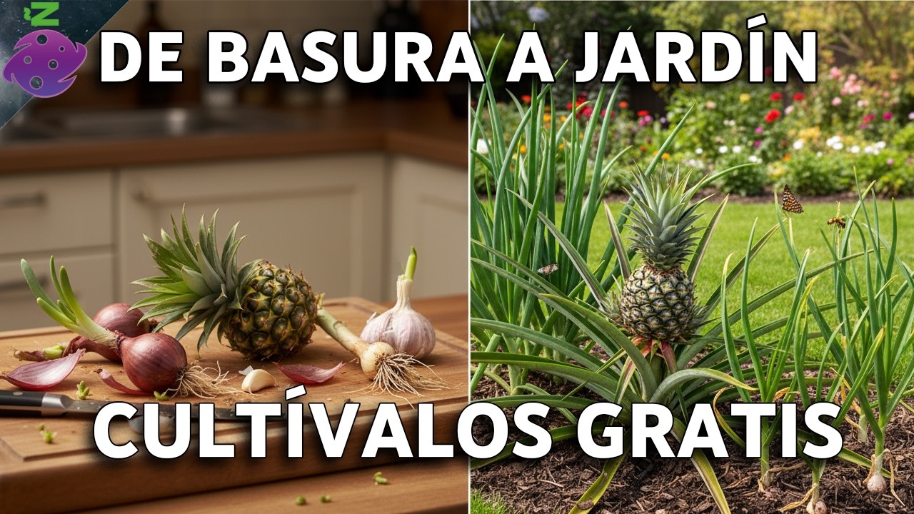 Convierte Restos de Cocina en Cosechas Infinitas | 10 Trucos de Jardinería Casera