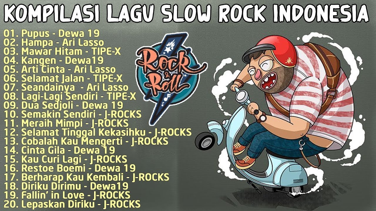 Lagu Slow Rock Indonesia Populer Era '90 an 2024 | Pupus - Dewa 19 |  Hampa -  Ari Lasso