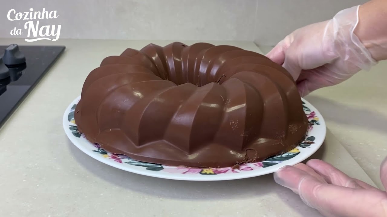 EU NÃO IMAGINAVA QUE SERIA TÃO FÁCIL FAZER ESSE BOMBOM GIGANTE TRUFADO!!!