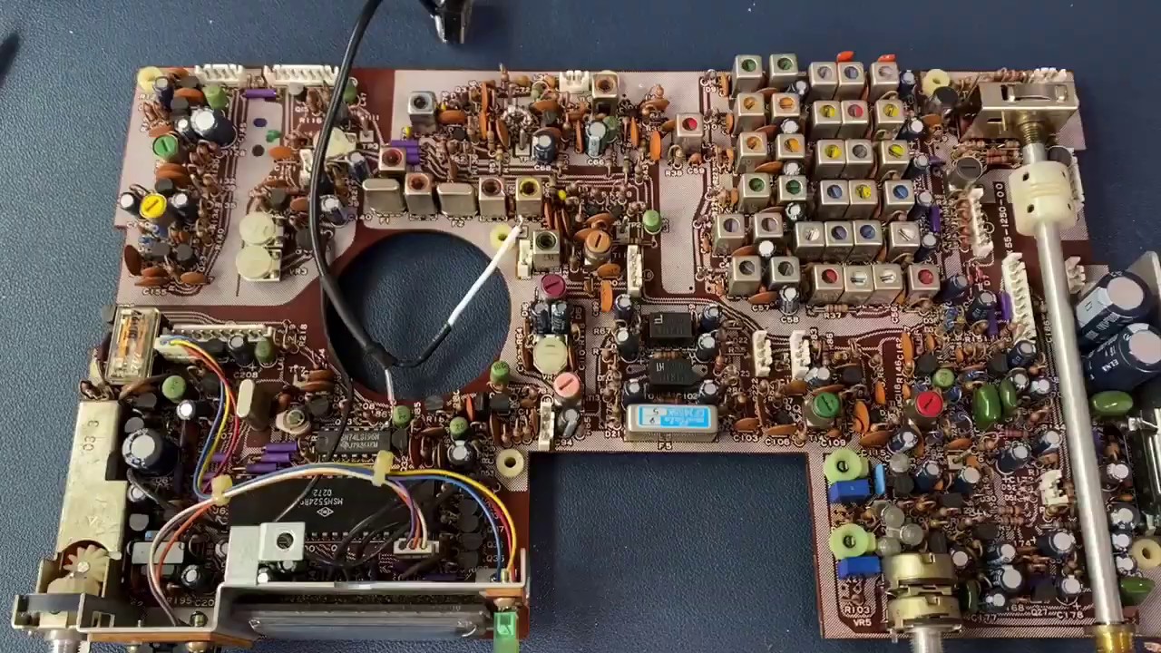 📻 Transplant operation on KENWOOD (TRIO) R-1000. / MSM5524 failure support