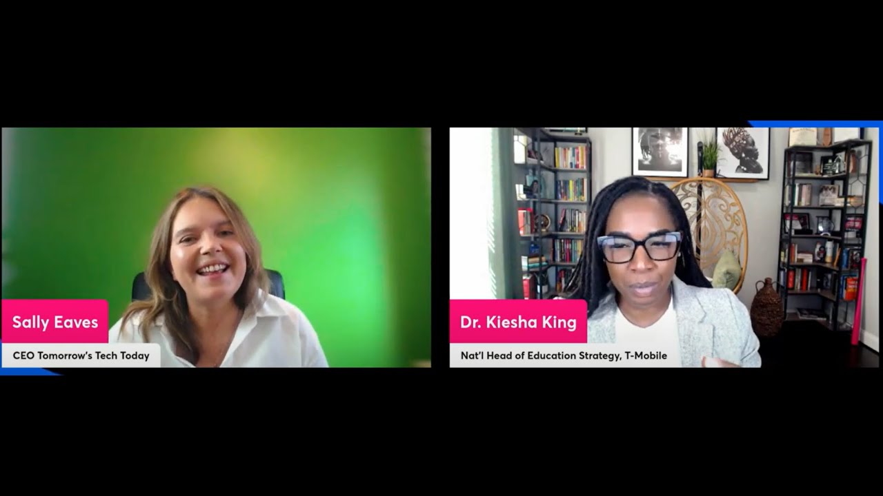 🎒A Tech in Education Special! – Bridging the Digital Divide with Dr. Kiesha King, T-Mobile 💼