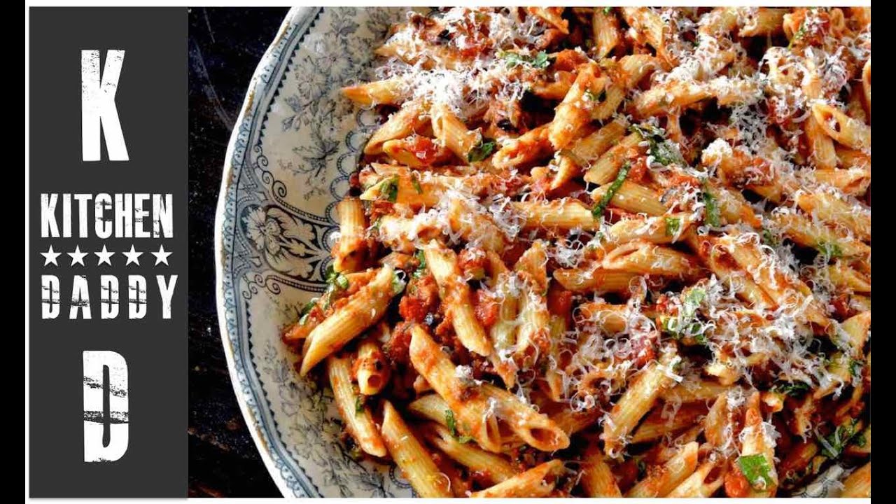 Penne alla Puttanesca | Kitchen Daddy