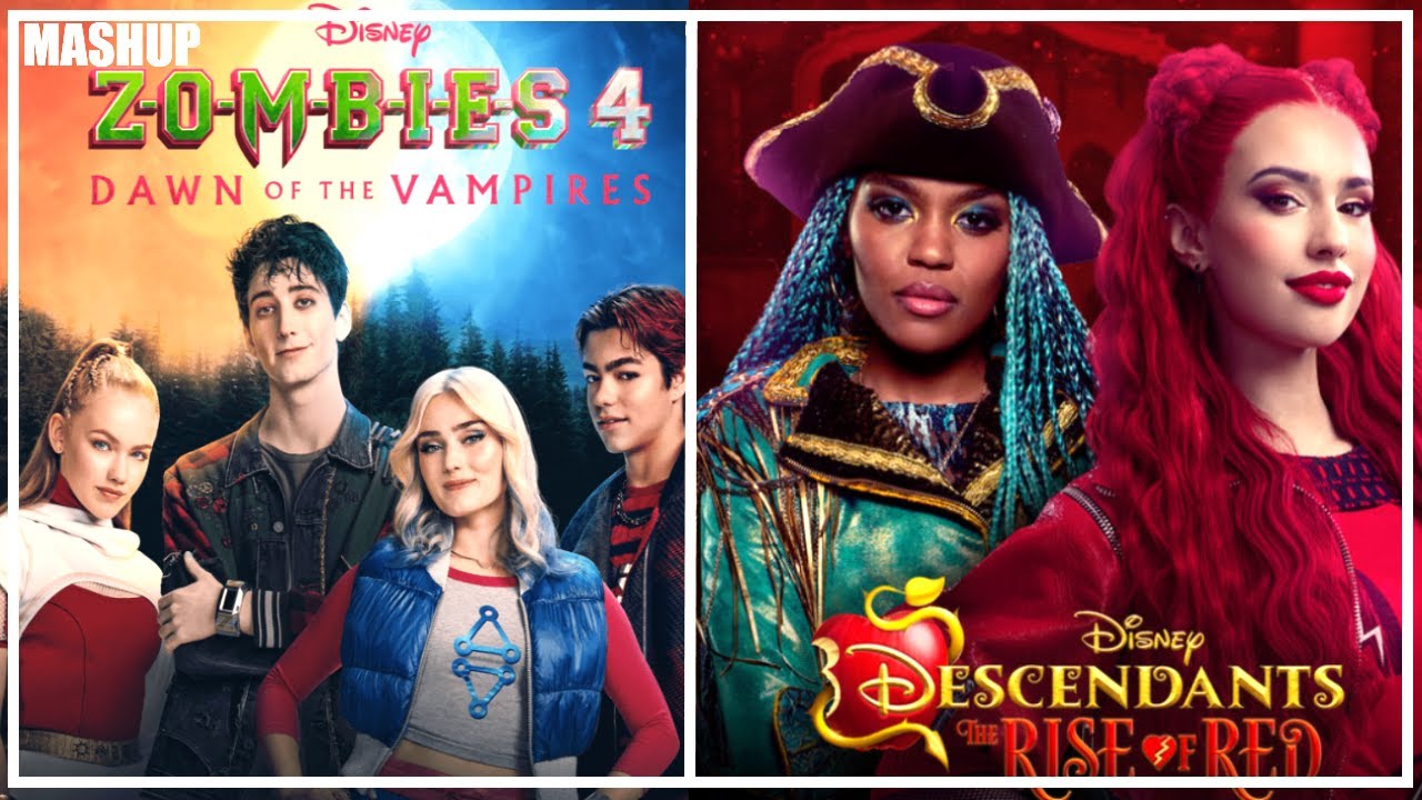 ‘Kerosene' X ‘What's My Name (Red)’ Mashup | Zombies And Descendants | Filmtastic