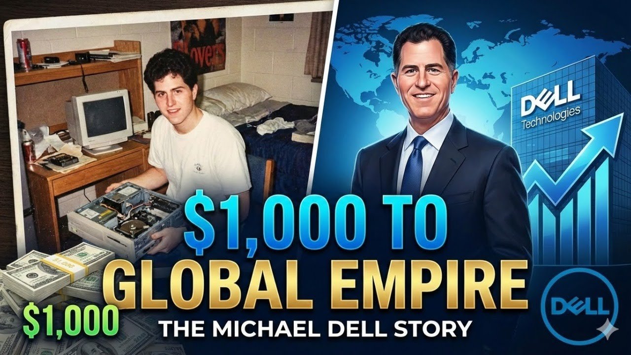 Michael Dell's Success Story: From Dorm Room to Tech Billionaire
