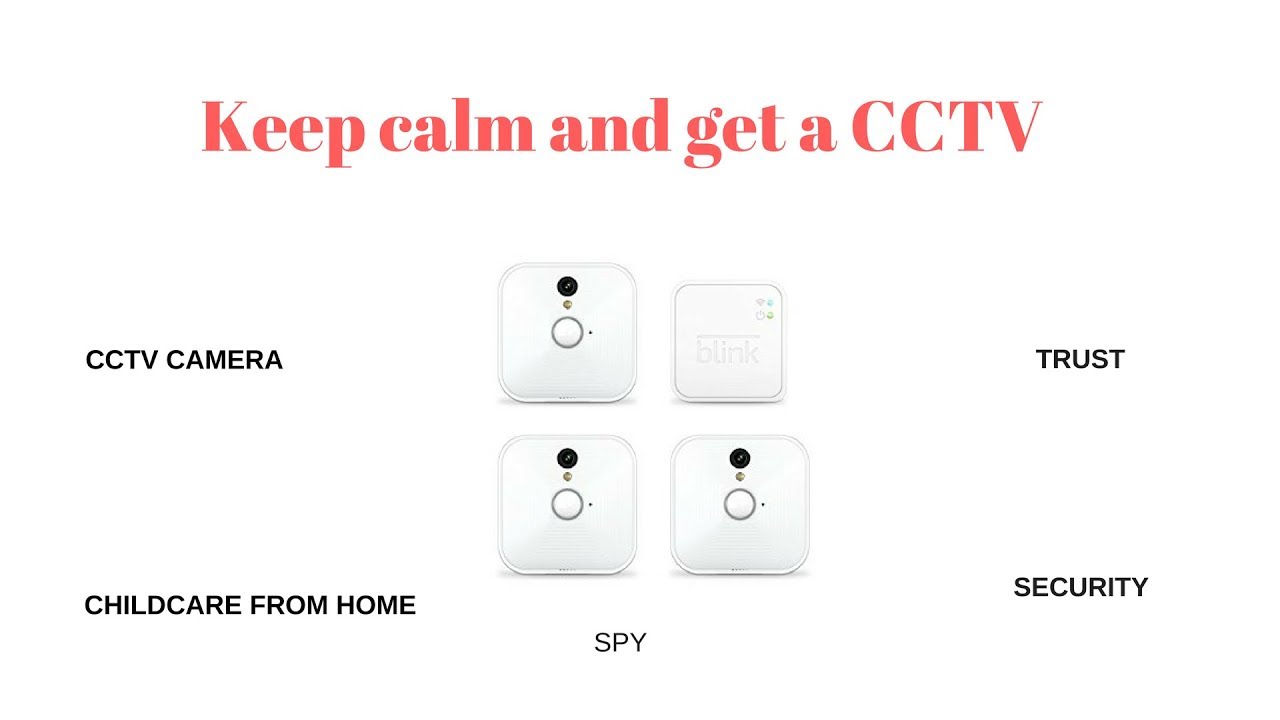 Child Care concerns: Blink for home camera system/ CCTV/ 4 W&rsquo;s: why, what and where and when.