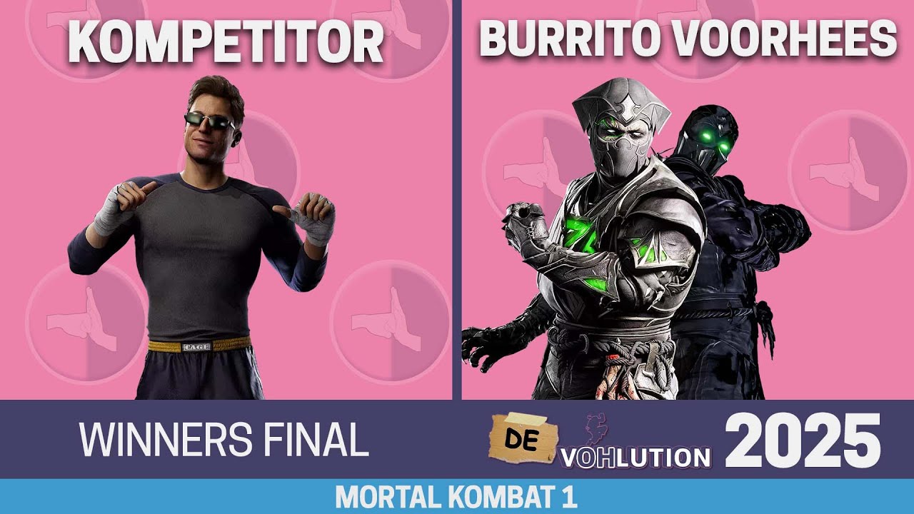DevOHlution 2025 MK1 Winners Final - Kompetitor (Johnny Cage) vs Burrito Voorhees (Noob Saibot)