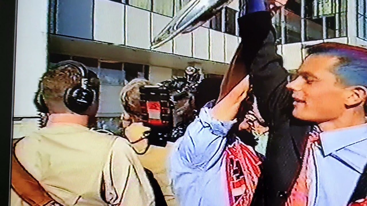 PSV kampioen 1997 Platte kar en huldiging Stadhuisplein