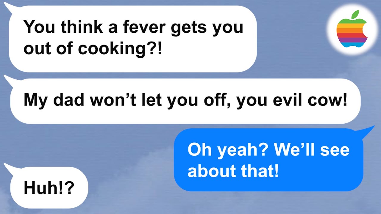 【Apple】My step-daughter orders me around but I'll teach her not to take her family for granted!