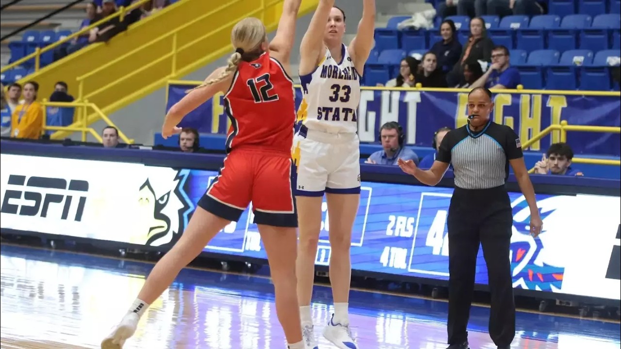 McNeece & Enander Combine for nine 3's; Morehead State Women Beat Southern Indiana