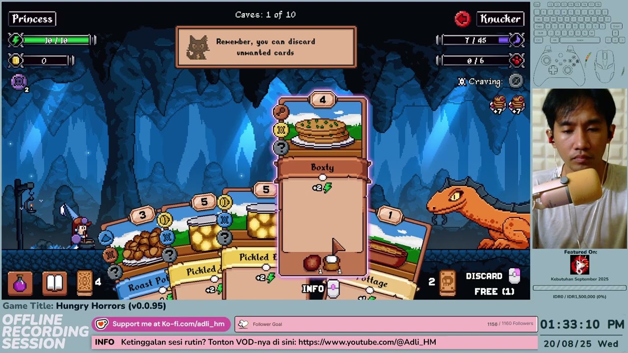 Hungry Horrors (v0.0.95) - First Impression - Gameplay (One Run) #FeedbackQuest8