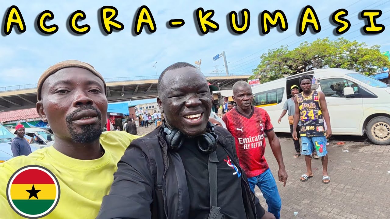 EPIC ROAD TRIP TO THE ASHANTI REGION OF GHANA 🇬🇭(Avoiding Touts & Scam)