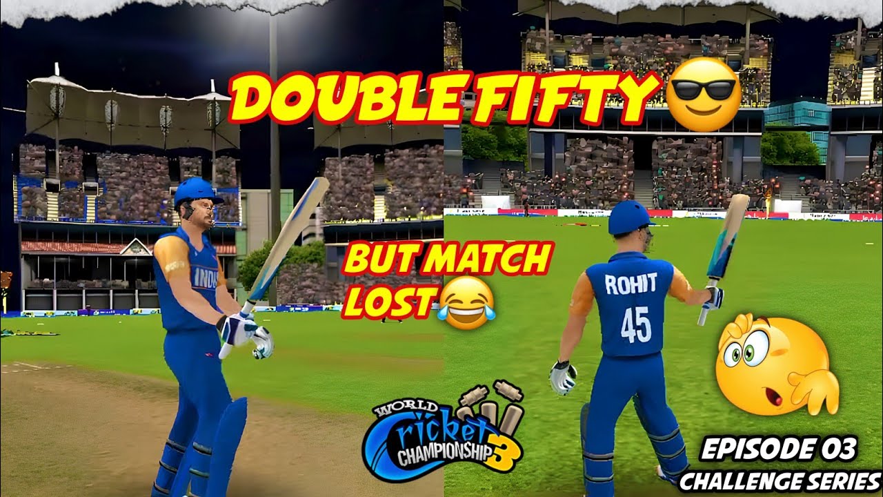 DOUBLE FIFTY BUT MATCH LOST 😂 CHALLENGE SERIES EPISODE 03 💥 