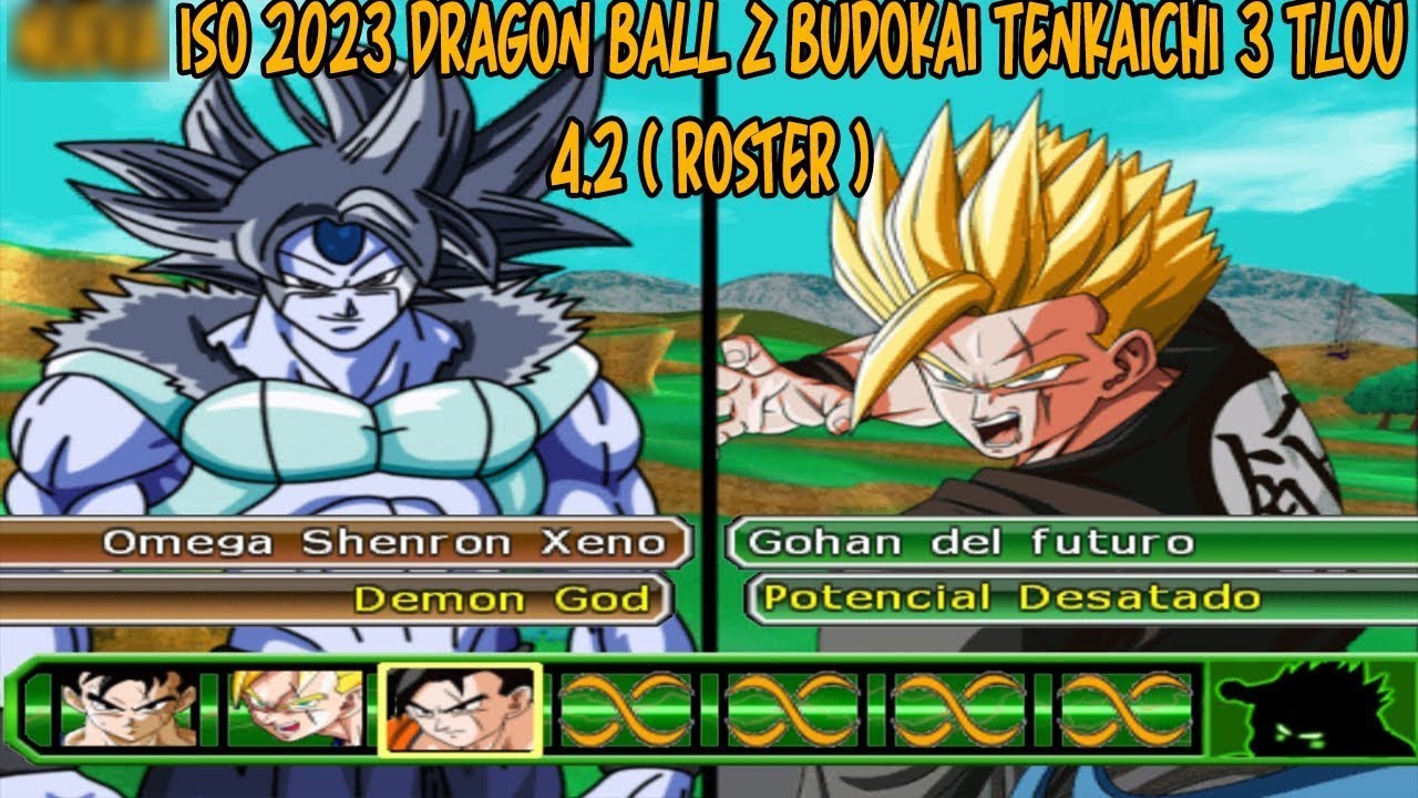 ISO 2023 DRAGON BALL Z BUDOKAI TENKAICHI 3 TLOU 4.2 ( ROSTER )