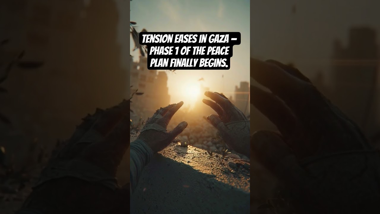 Gaza Peace Deal: Ceasefire and Prisoner Exchange Begin #GazaPeace #CeasefireUpdate #MiddleEast