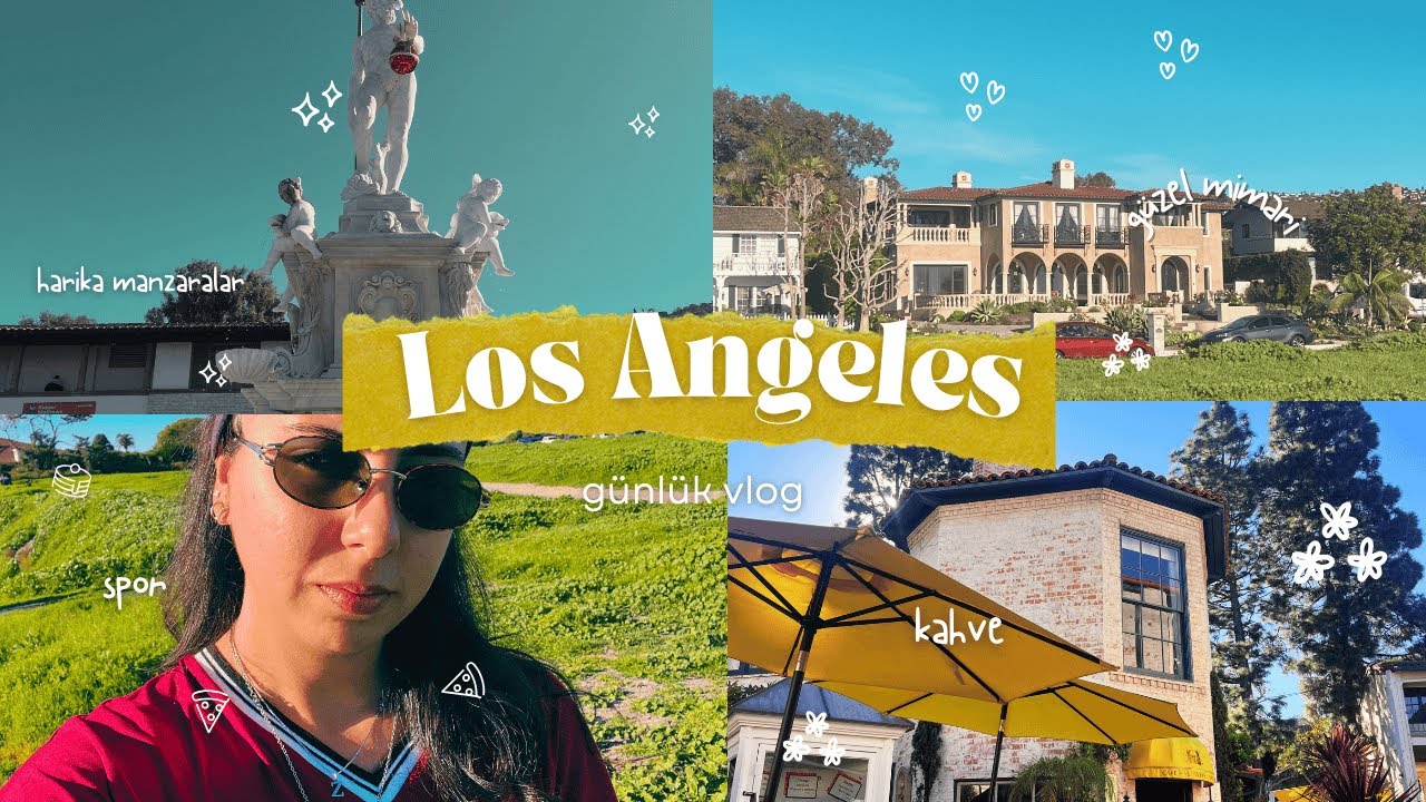 Los Angeles’ta Huzurlu Bir Gün 🇺🇸 | Spor, Harika Manzaralar & Evde Akşam Yemeği Vlog
