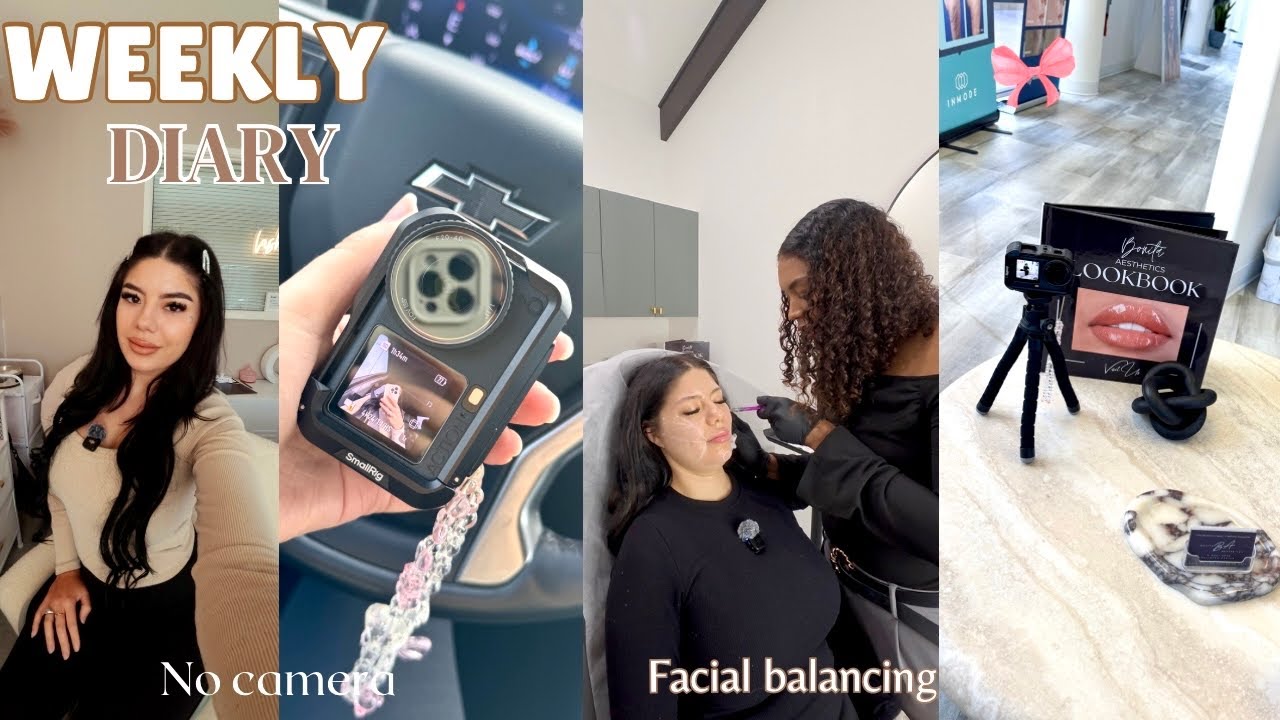 WEEKLY VLOG life as an entrepreneur, Facial Balancing, Small Business