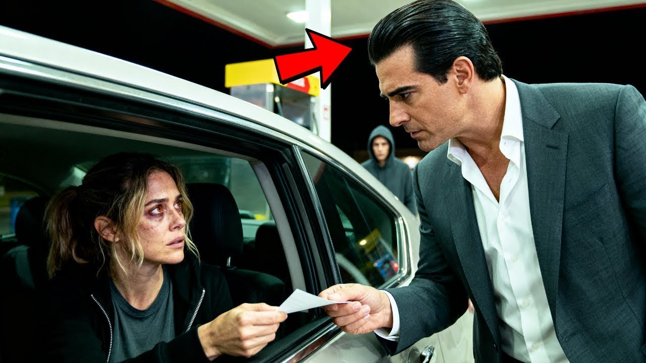 Alleinerziehende Mutter gab dem Mafiaboss an der Tanke einen Zettel – er rief sofort seine Gang.