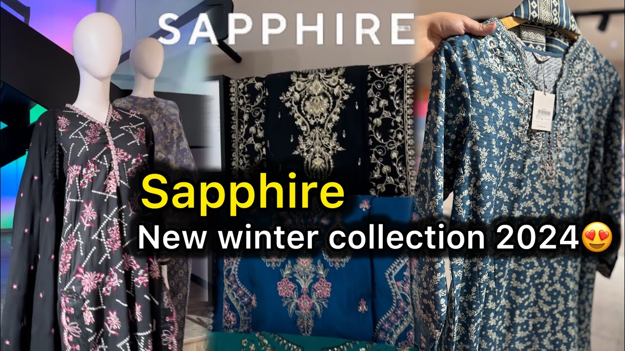 Sapphire new winter collection 2024😍|Top Picks from Sapphire #sapphire#mka450